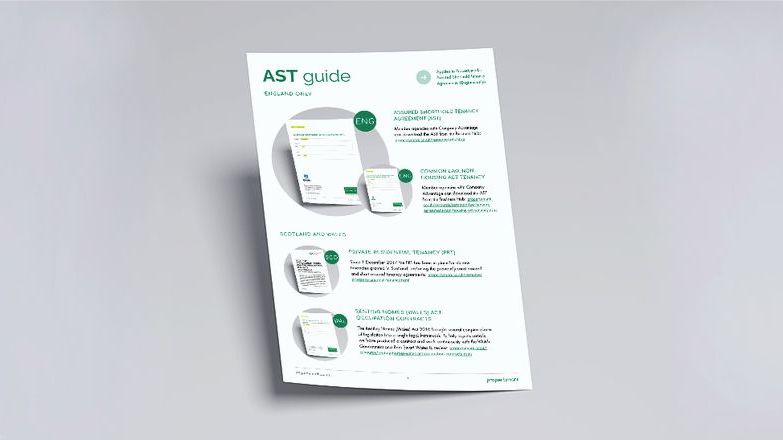 Front page of Propertymark's AST Guide