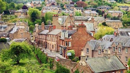 Scotland, Melrose houses.jpg