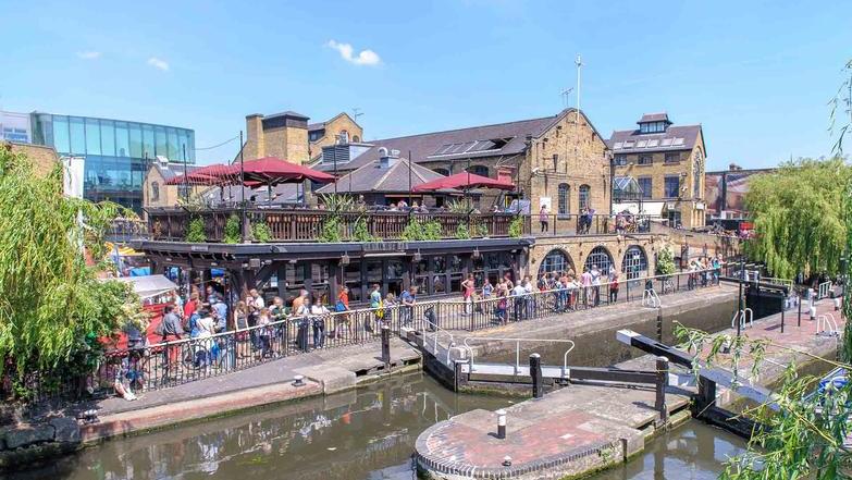 Camden Lock in London
