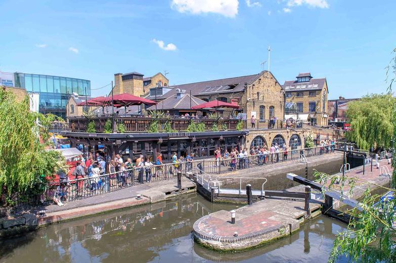 Camden Lock in London