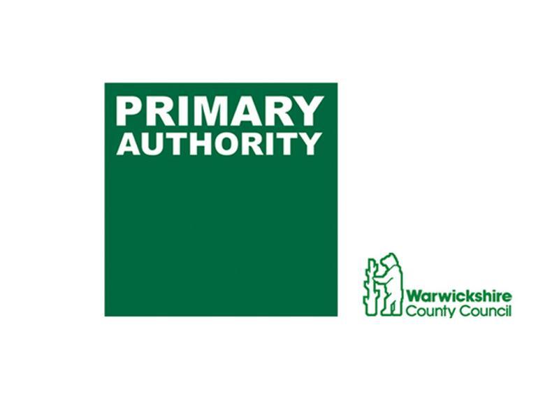 Primary Authority and Wariwckshire County Council logos