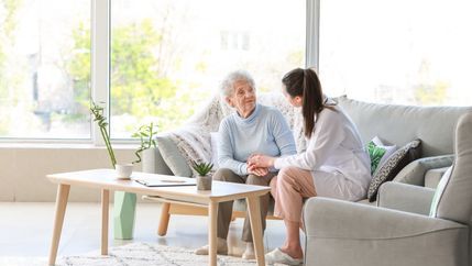 Caring for Old lady