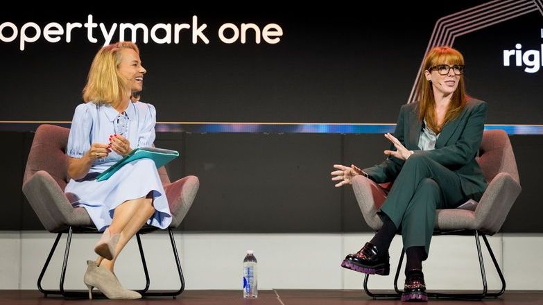 Angela and Daisy on stage.jpg