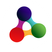 Connect trainagle logo element in white circle