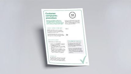 Propertymark complaints procedure template