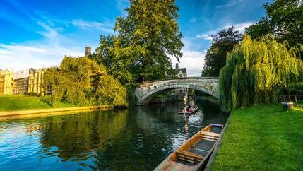 Cambridge, River Cam near Kings College.jpg