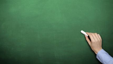 Blank Chalkboard