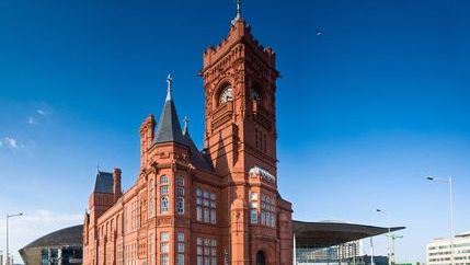 Welsh Assembly tower, Cardiff.jpg