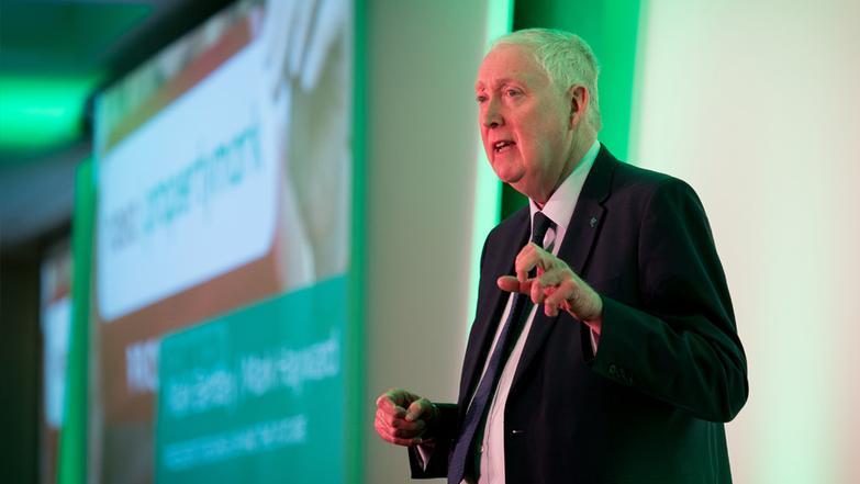 Mark Hayward speaking at conference