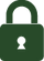 Green padlock icon