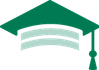 Mortar board icon