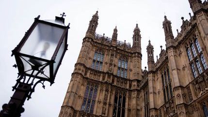 Westminster Houses of Parliament lampost