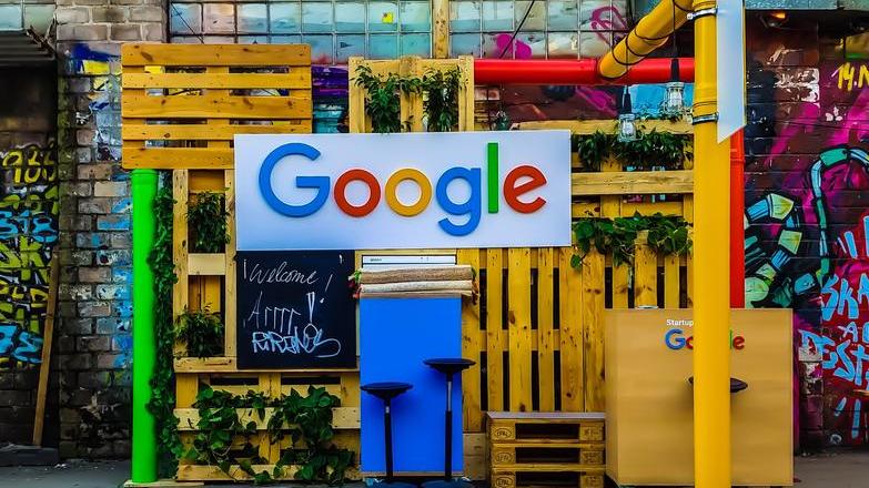 Google sign on street