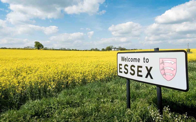 Welcome to essex road sign