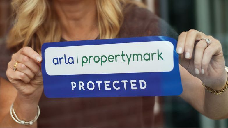ARLA Propertymark window sticker
