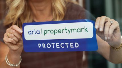 ARLA Propertymark window sticker