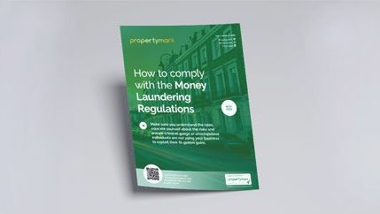 Front cover of Propertymark's How to comply with the Money Laundering Regulations