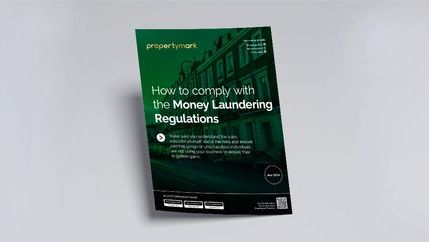 Front cover of Propertymark's How to comply with the Money Laundering Regulations