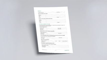 Propertymark's Identity verification form
