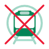 No travel icon