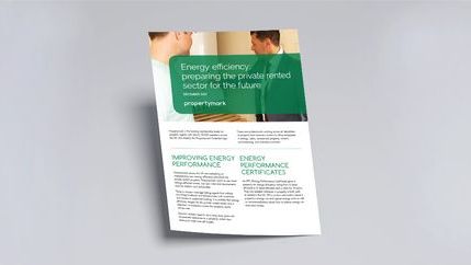 Propertymark's Energy efficiency, preparing the private rented sector for the future guide