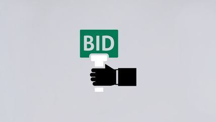 Hand holding aution bid sign.jpg