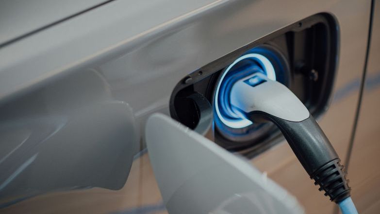 Electric Vehicle on Charge