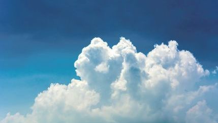 Clouds in the sky