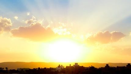 Sun rise