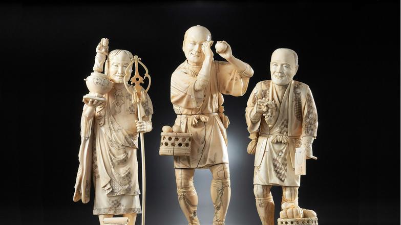 Ivory figures